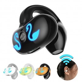 1Pc Open Ear Wireless Earphone Sport Headphone HiFi Sound Game Headset Ear Clip Earbud for Sport Running Yoga Jogging
