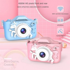 1080P Kids Camera, Unicorn Toddler Camera for Birthday Festival Gift, Digital Multi-Functional Child Camera with 2 Inch Screen 20MP 32GB Card Toys for 3 5 8 10 Years Old Girls Boy Best Christmas Gift