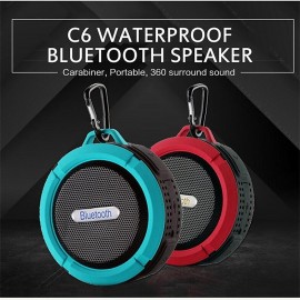 Mini Portable Speaker c6 Waterproof Outdoor Shower Speaker stereo speakers
